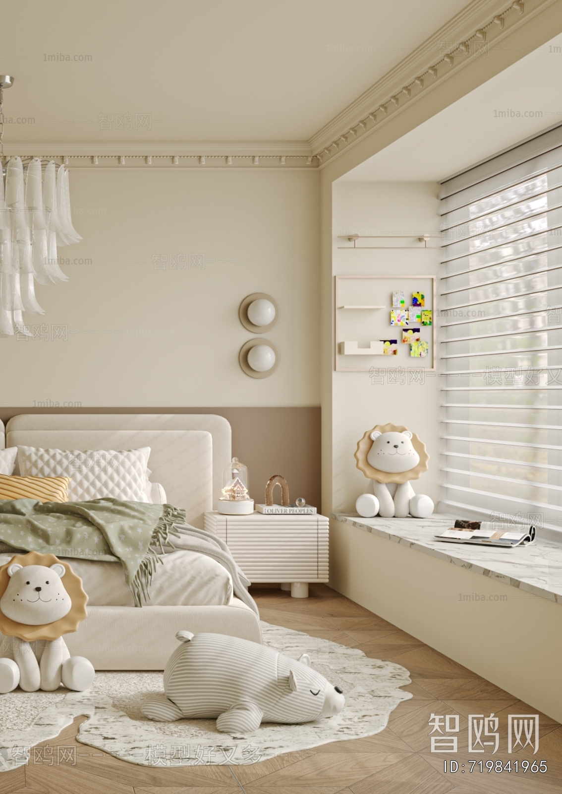 French Style Girl's Room Daughter's Room