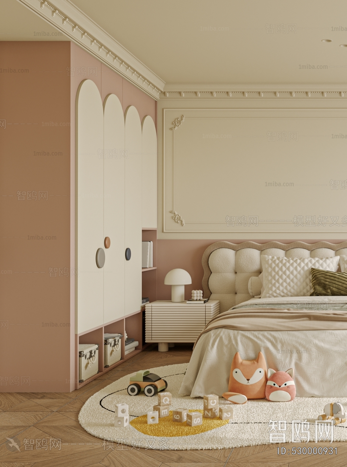 French Style Girl's Room Daughter's Room