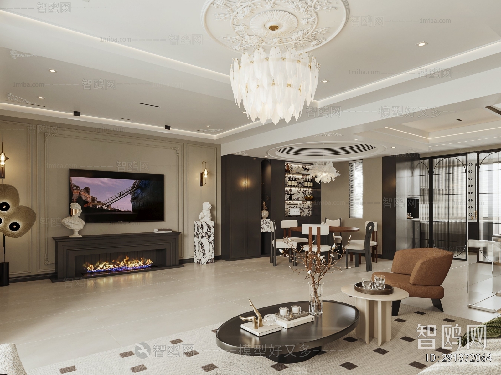 French Style Dining Room