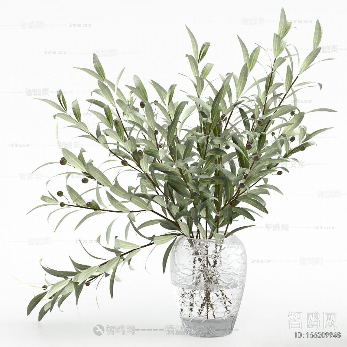 Modern Aquatic Green Plant