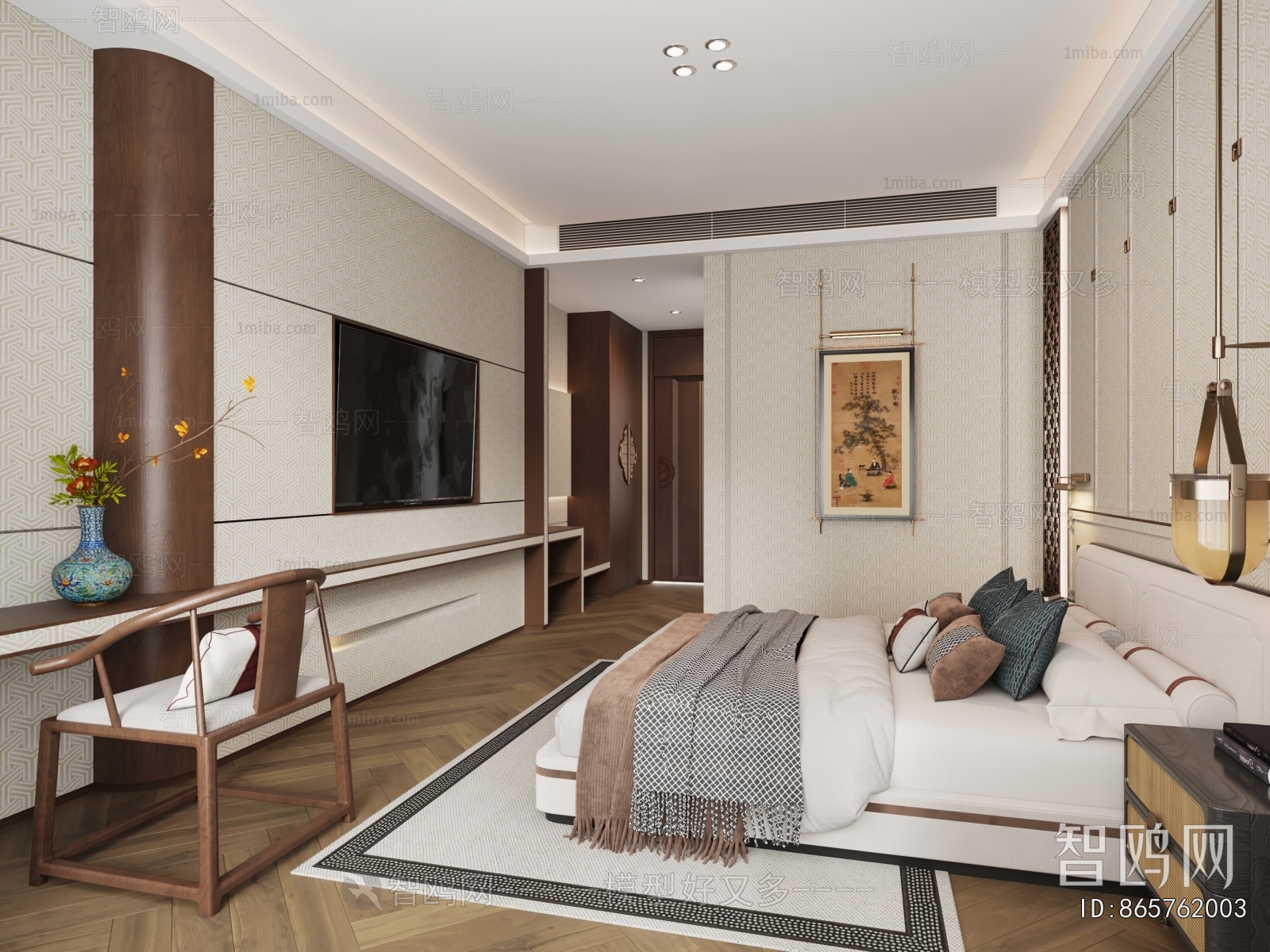 New Chinese Style Guest Room