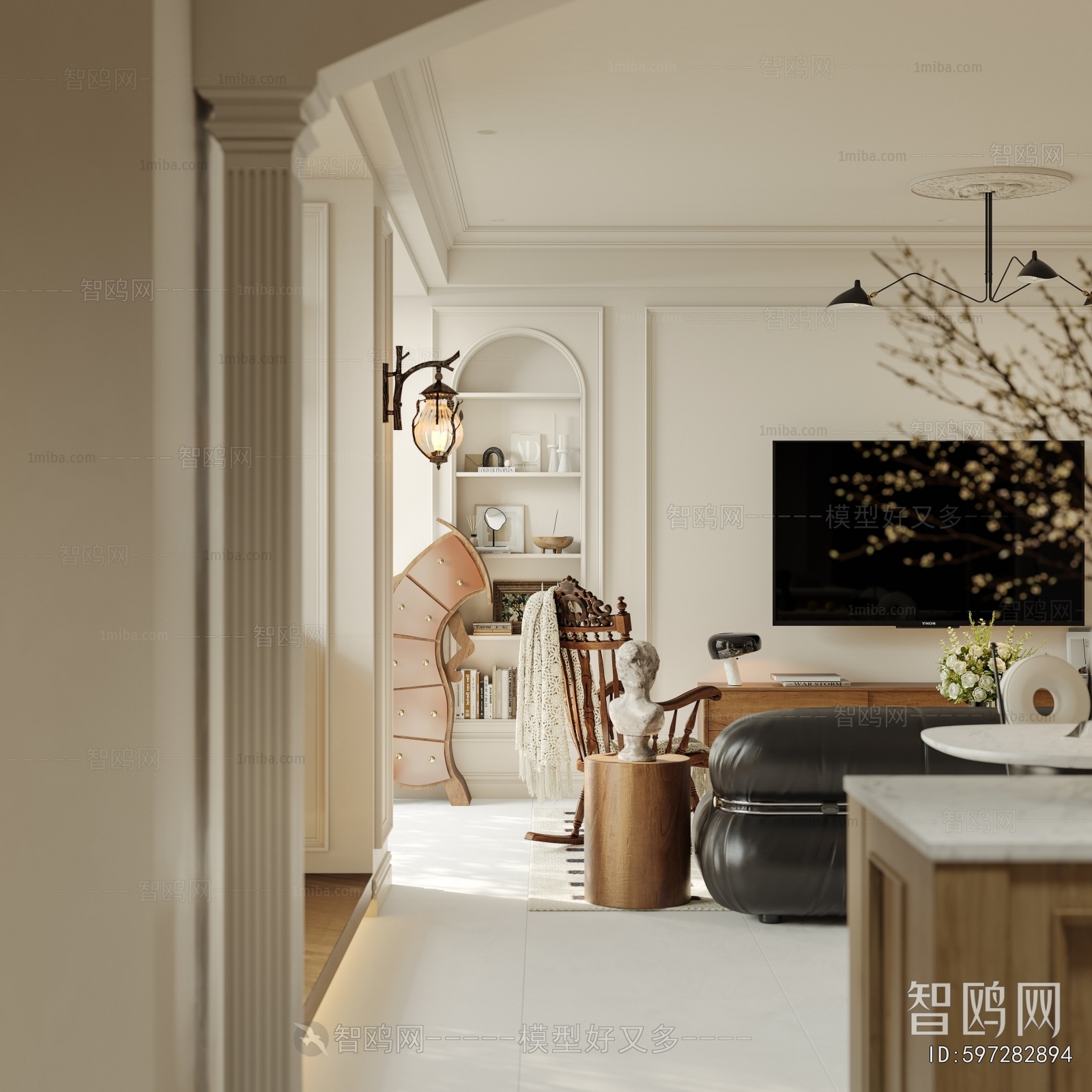 French Style A Living Room