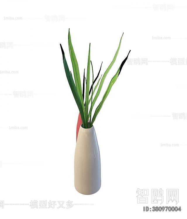 Modern Aquatic Green Plant
