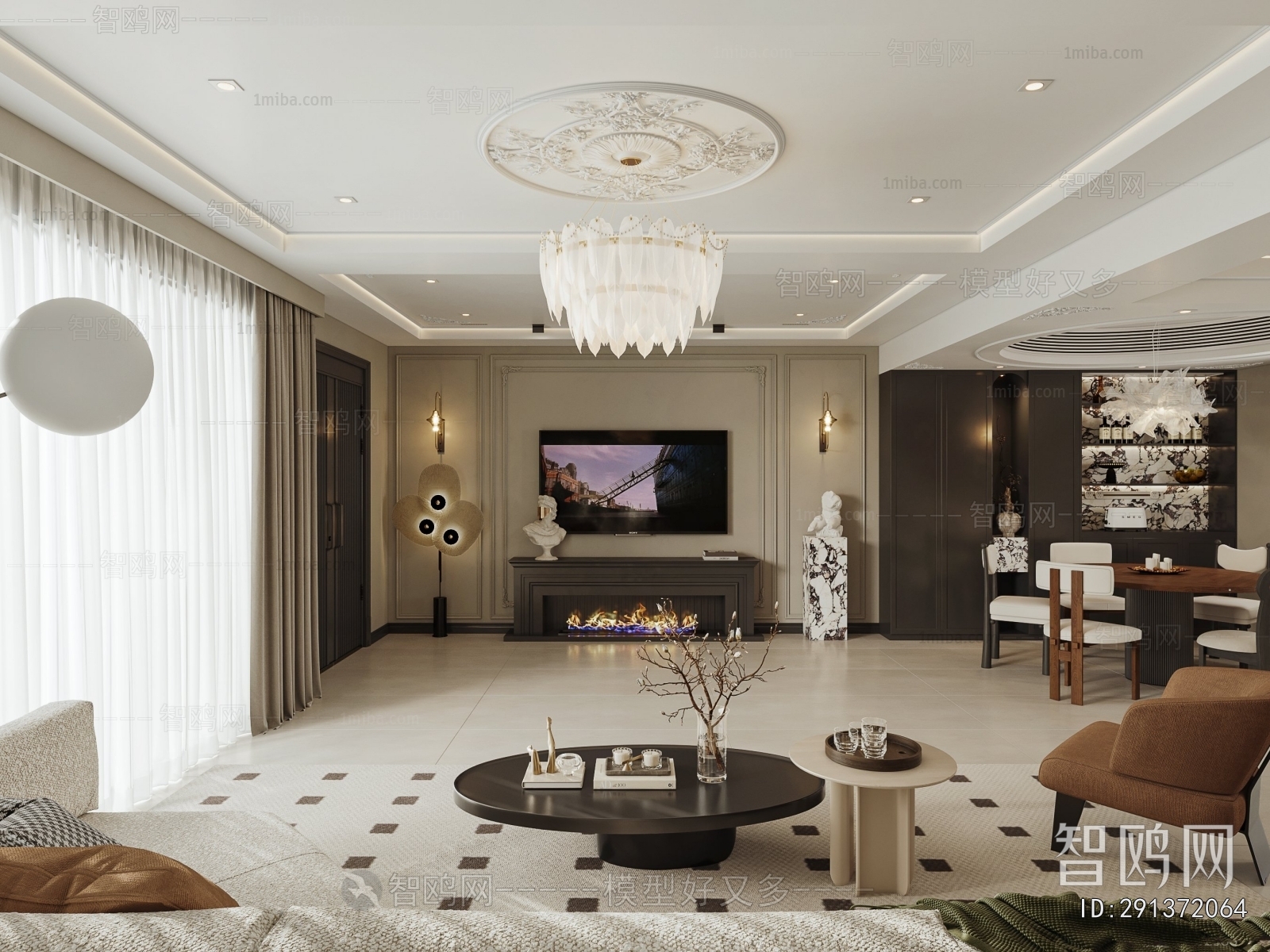 French Style Dining Room