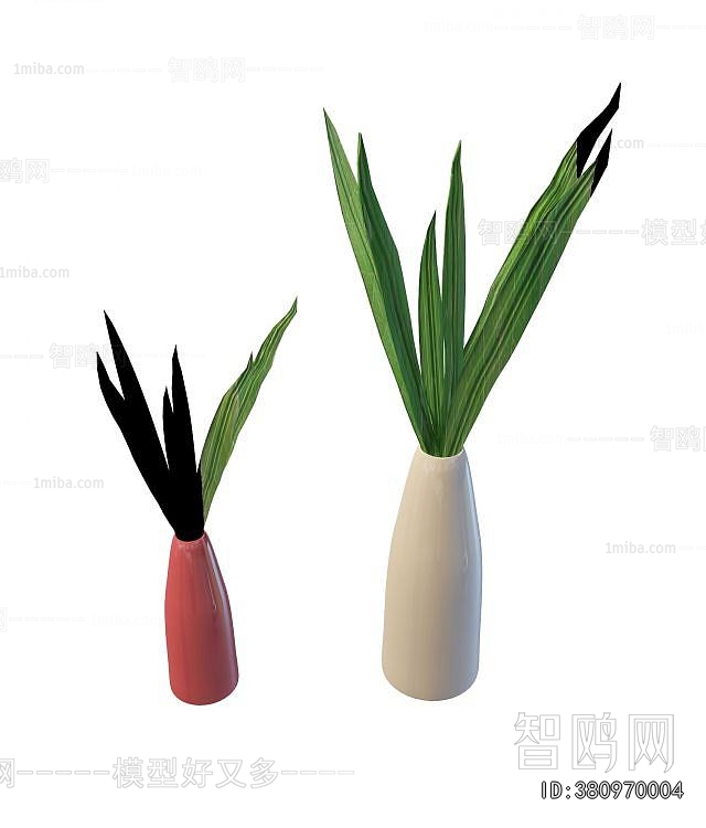 Modern Aquatic Green Plant