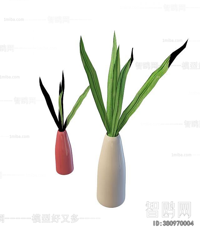 Modern Aquatic Green Plant