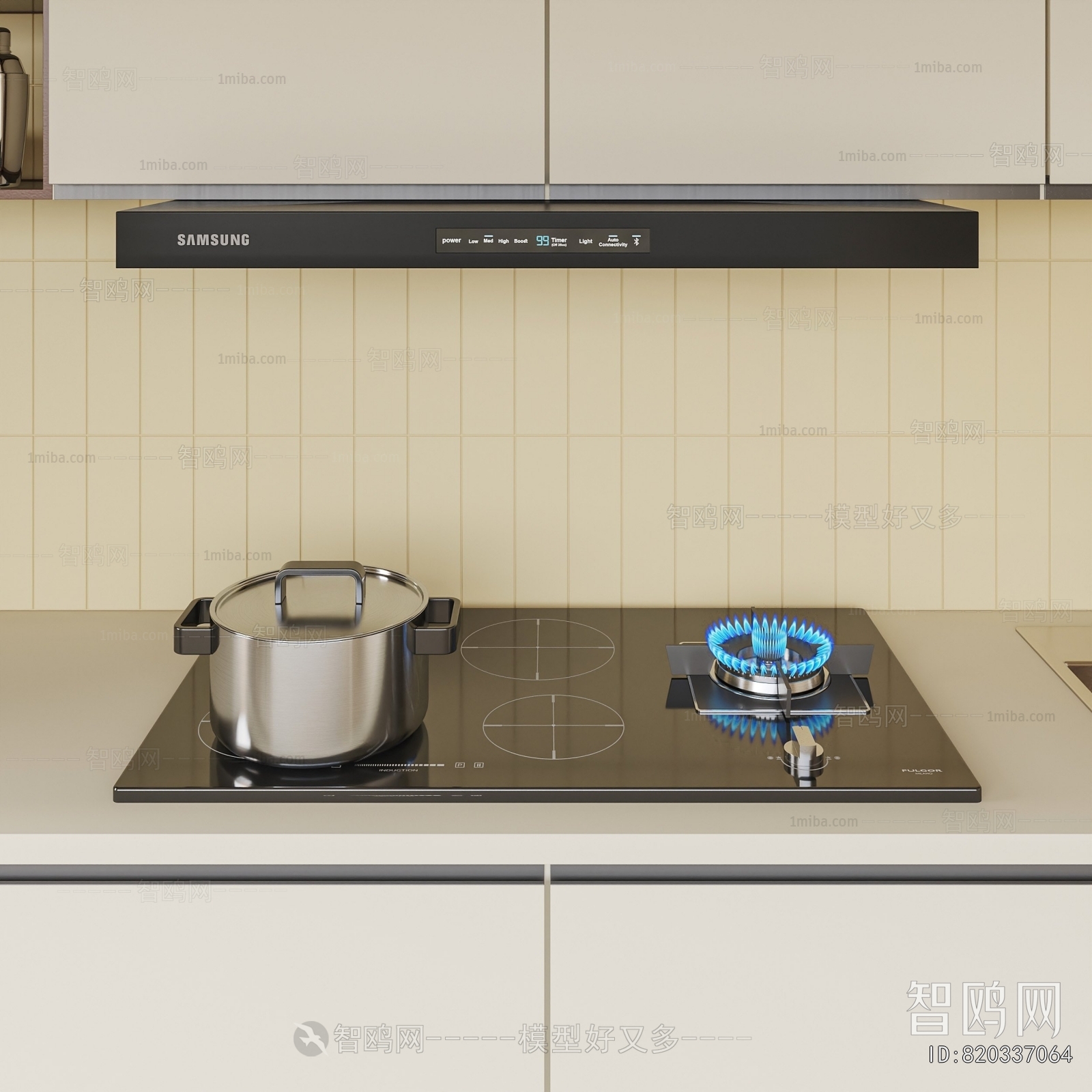Modern Kitchen Electric Gas Range