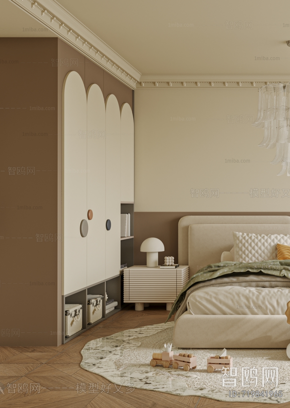 French Style Girl's Room Daughter's Room