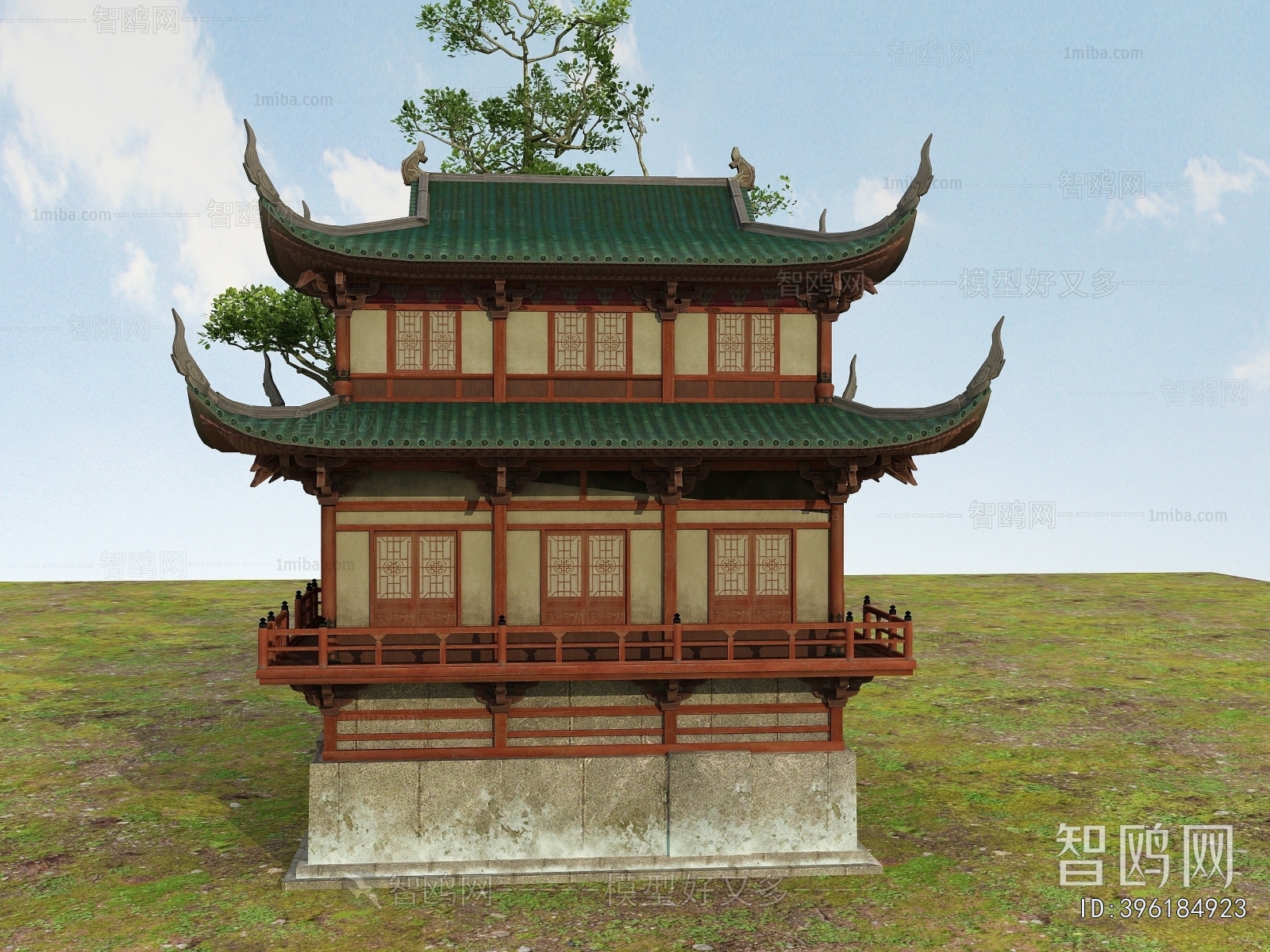 Chinese Style Ancient Architectural Buildings