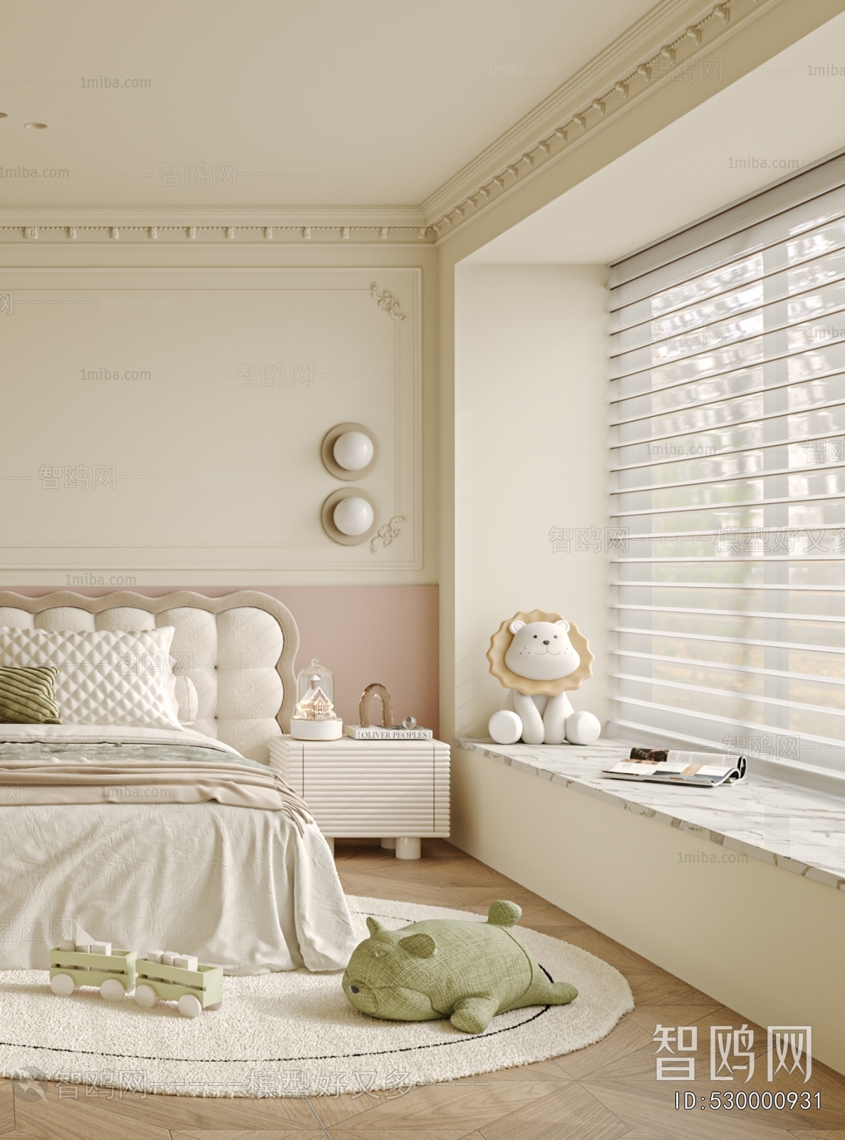 French Style Girl's Room Daughter's Room