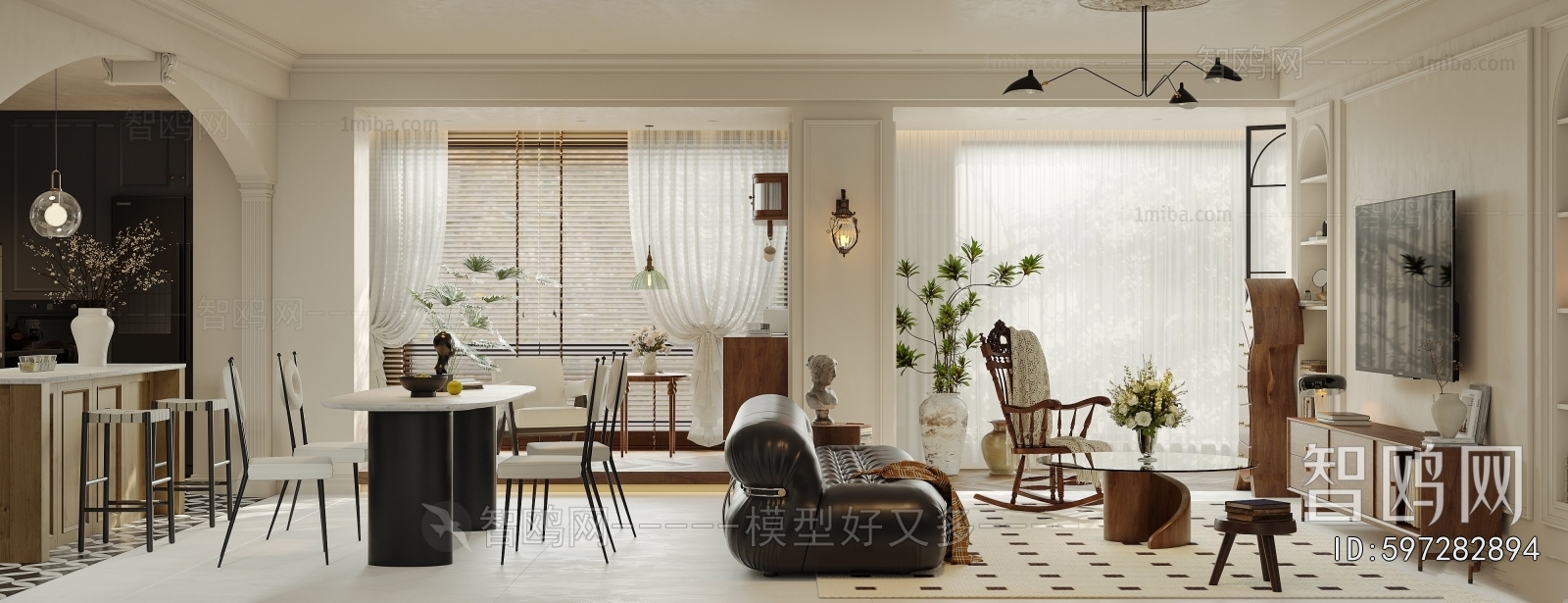 French Style A Living Room