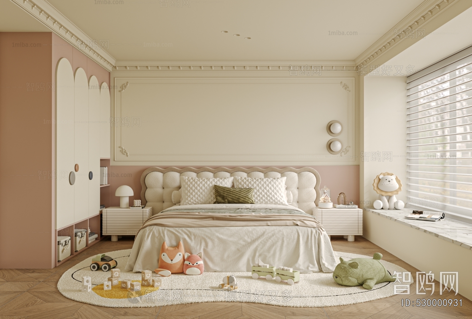 French Style Girl's Room Daughter's Room