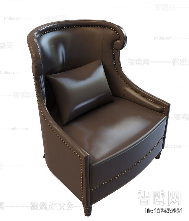 European Style Single Sofa