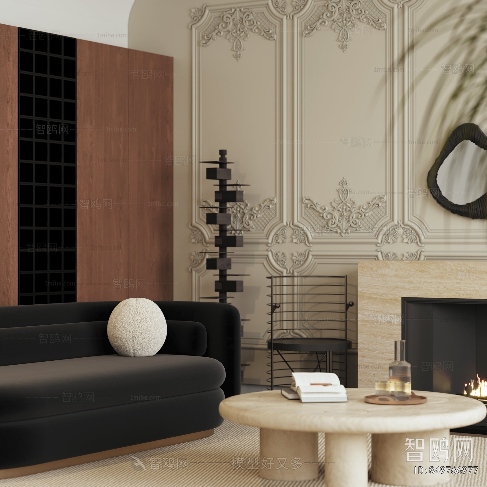 French Style A Living Room