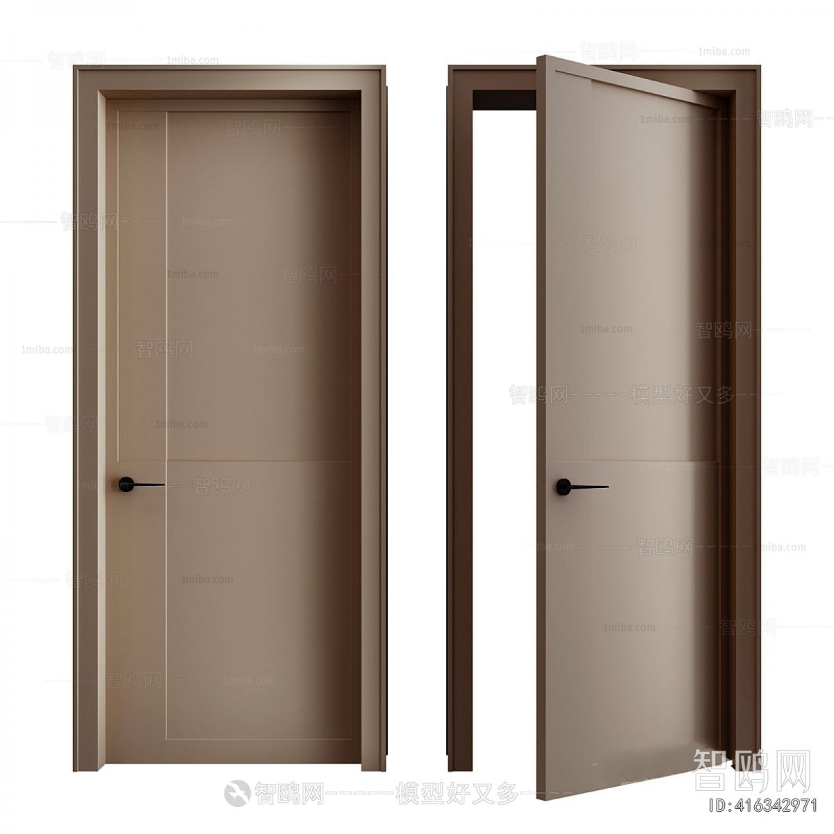 Modern Single Door