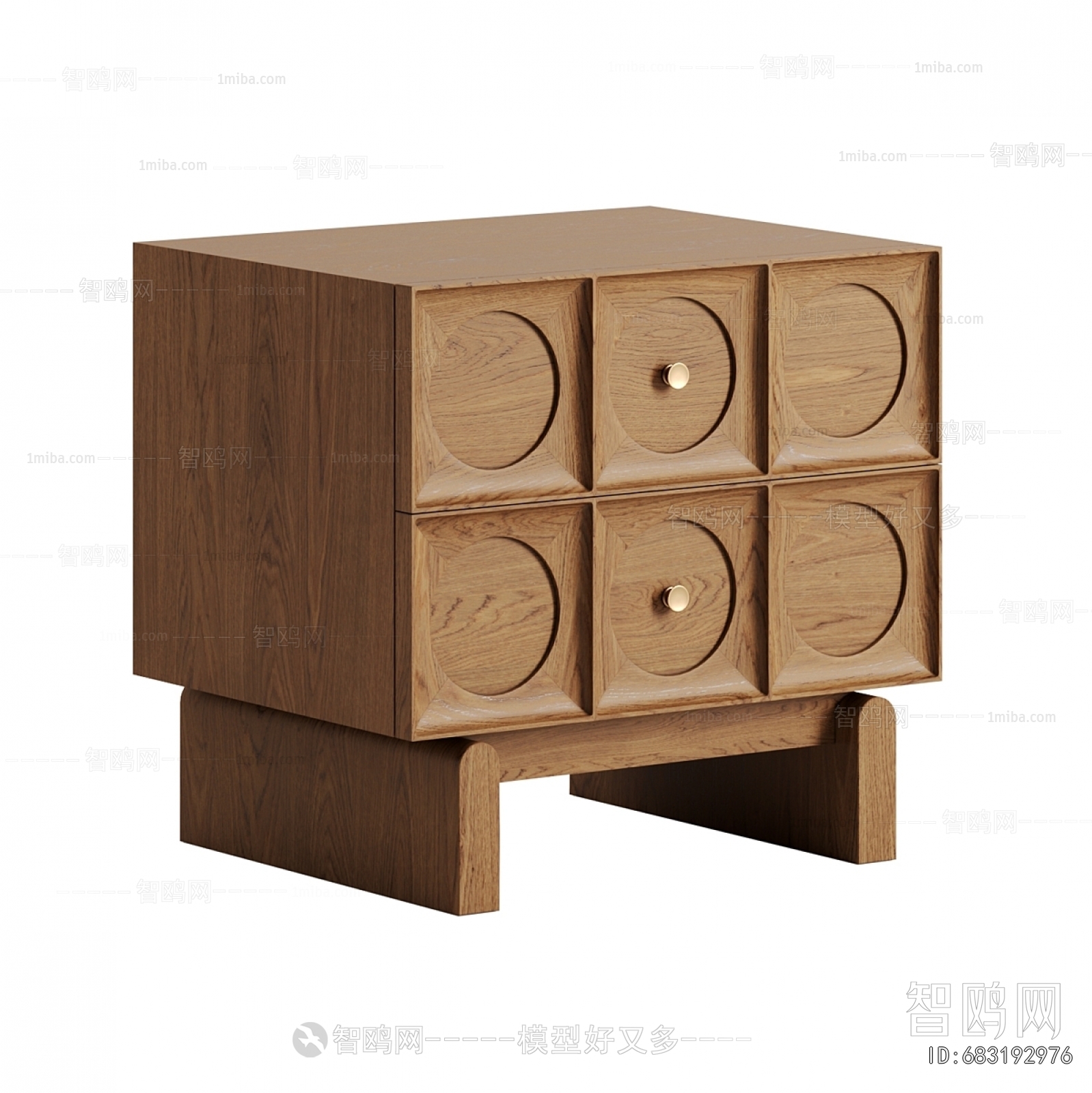 Modern Bedside Cupboard