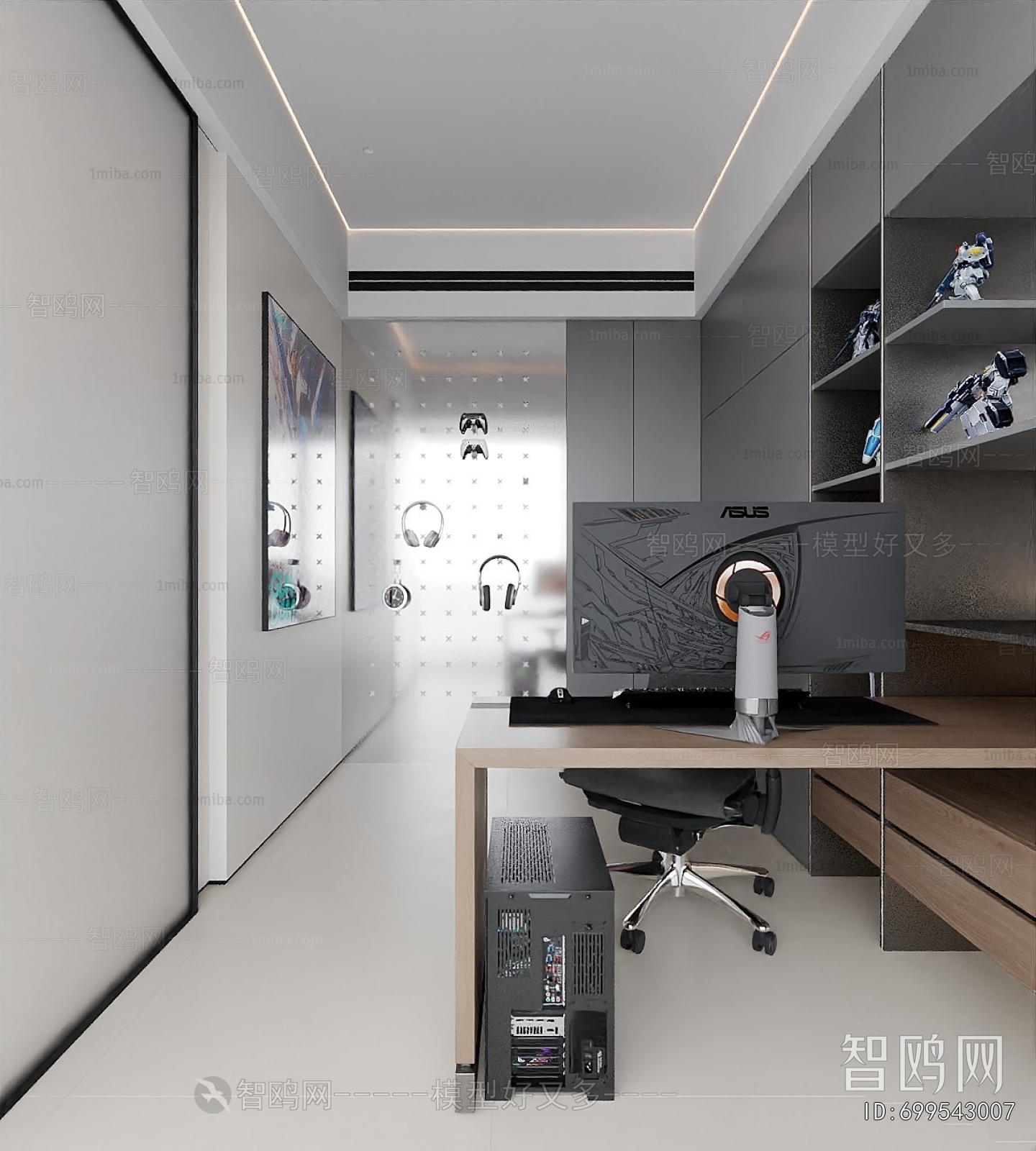 Modern E-sports Room