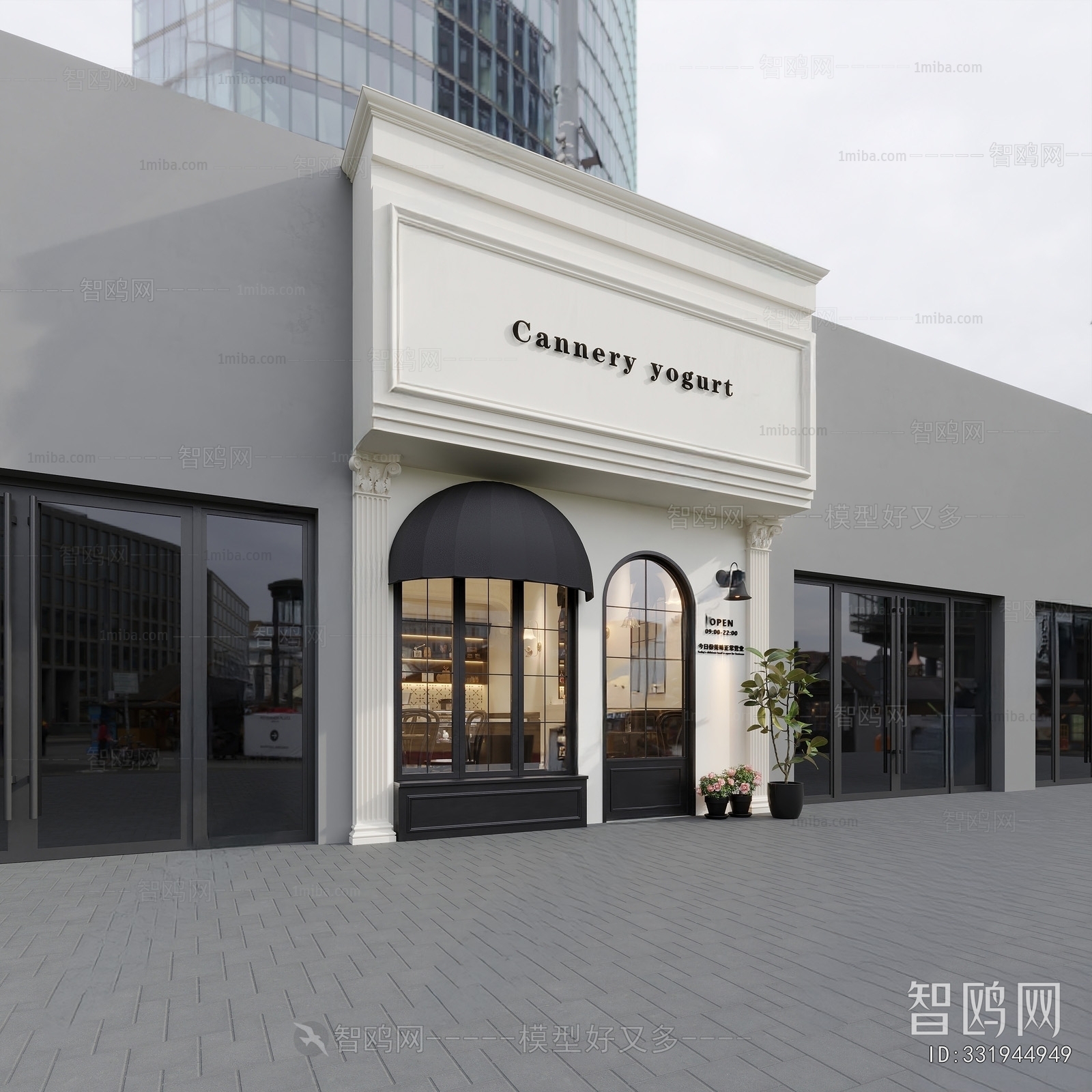 French Style Facade Element