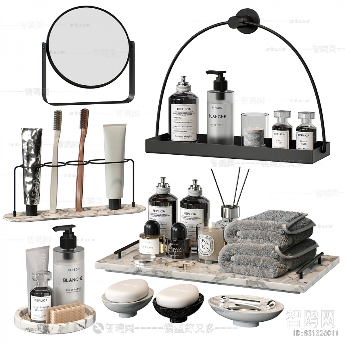 Modern Bathroom Set