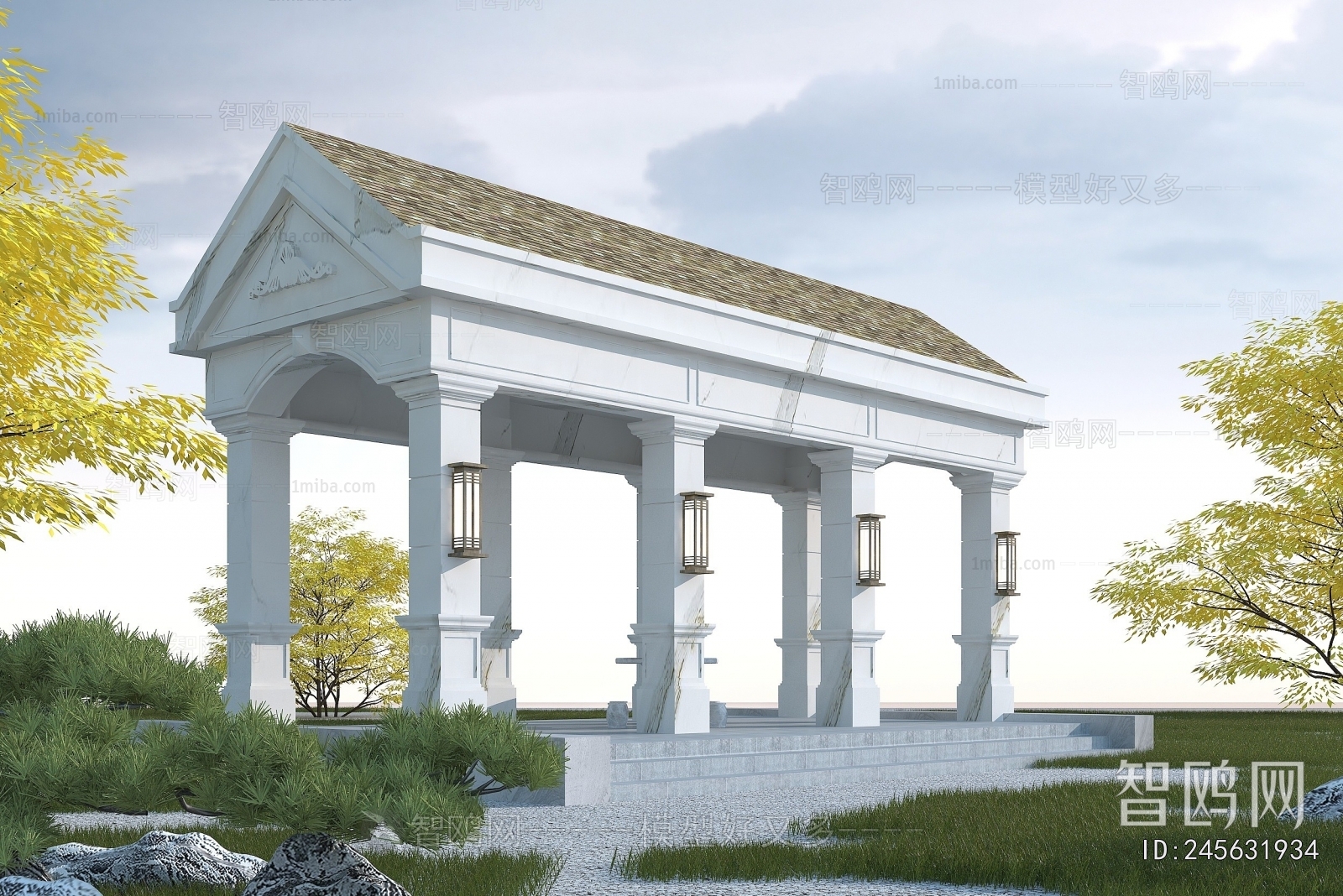 Simple European Style Gallery Frame