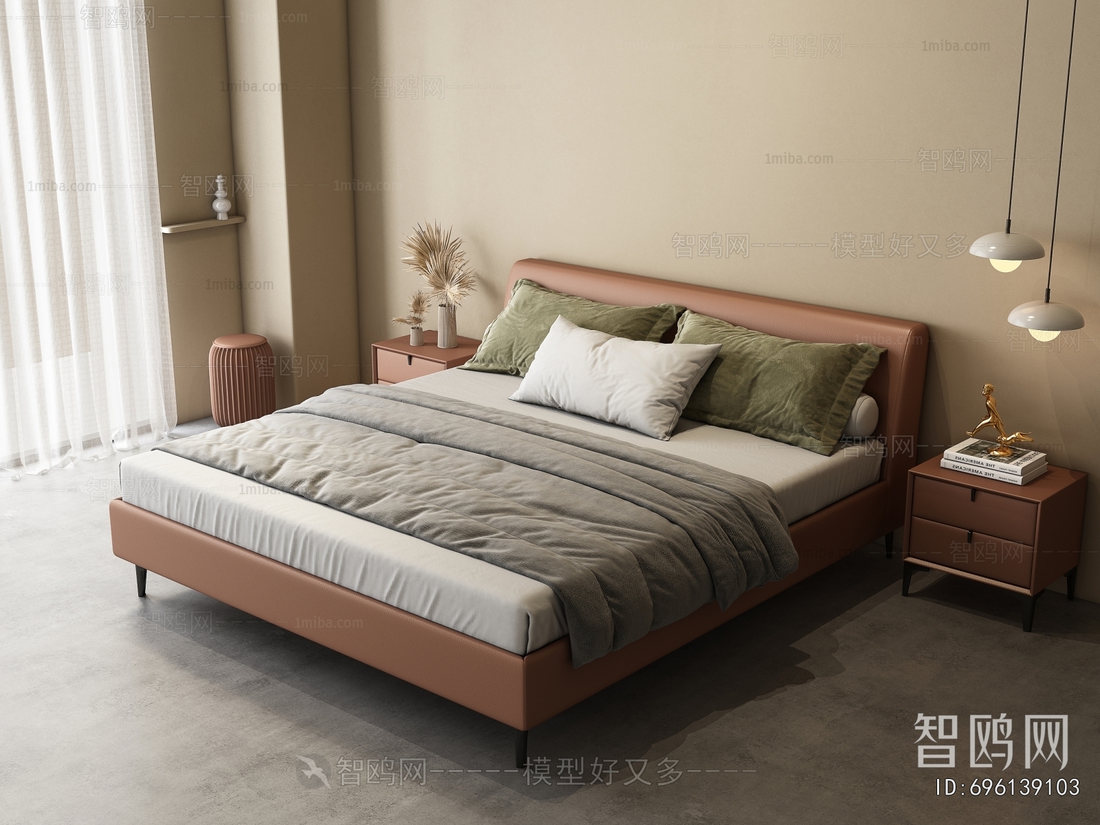Modern Double Bed