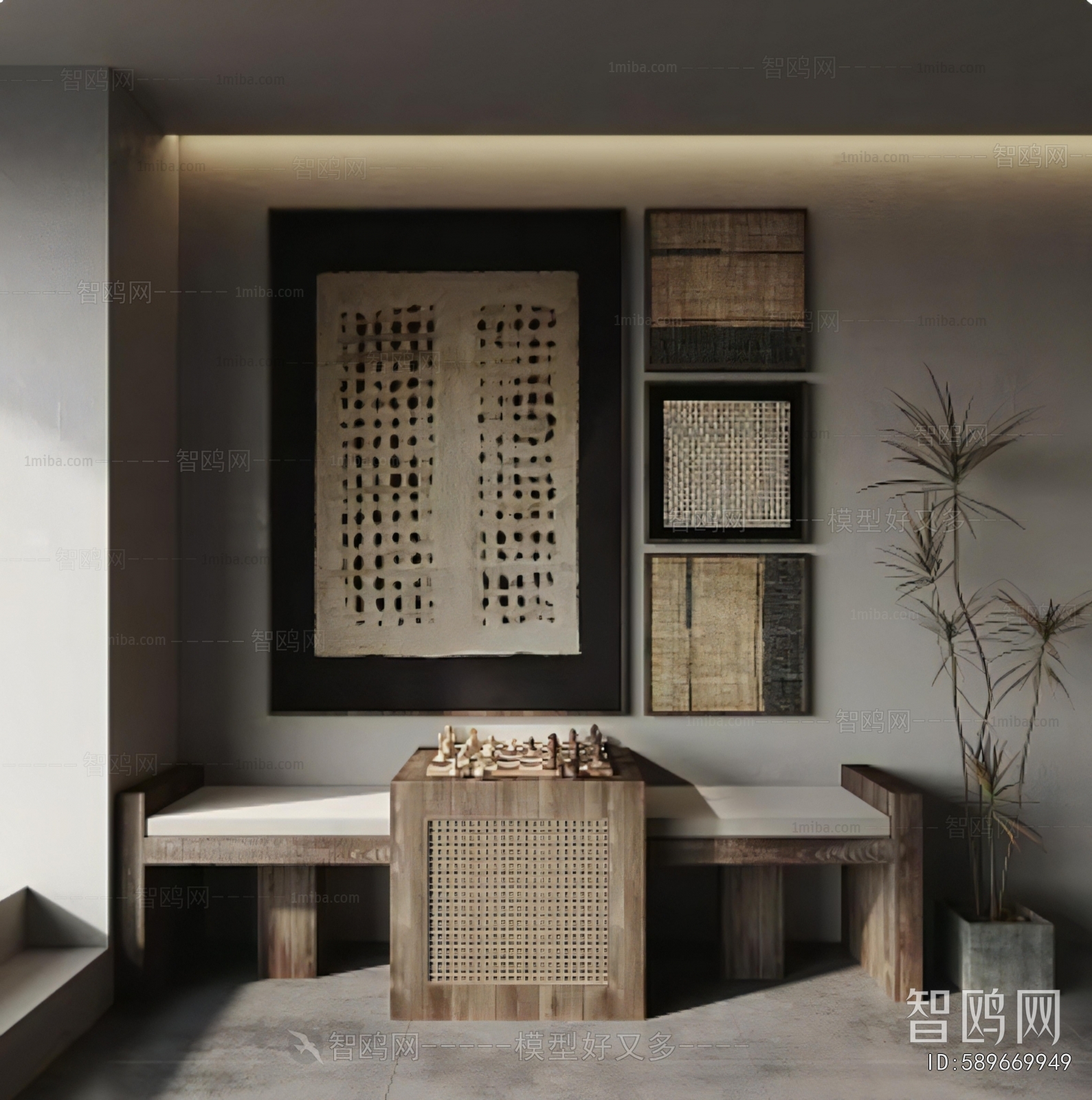 Wabi-sabi Style Painting