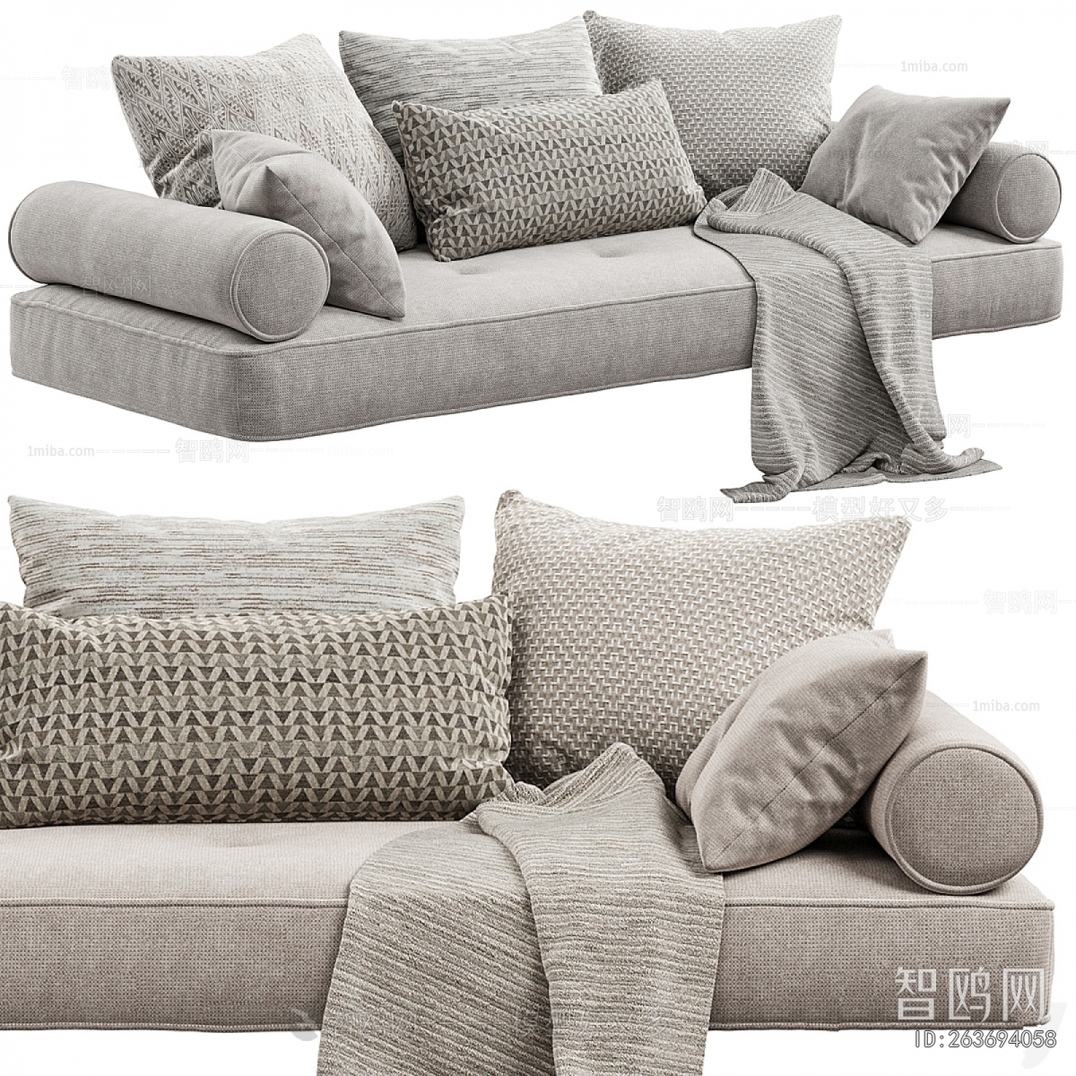 Modern Multi Person Sofa