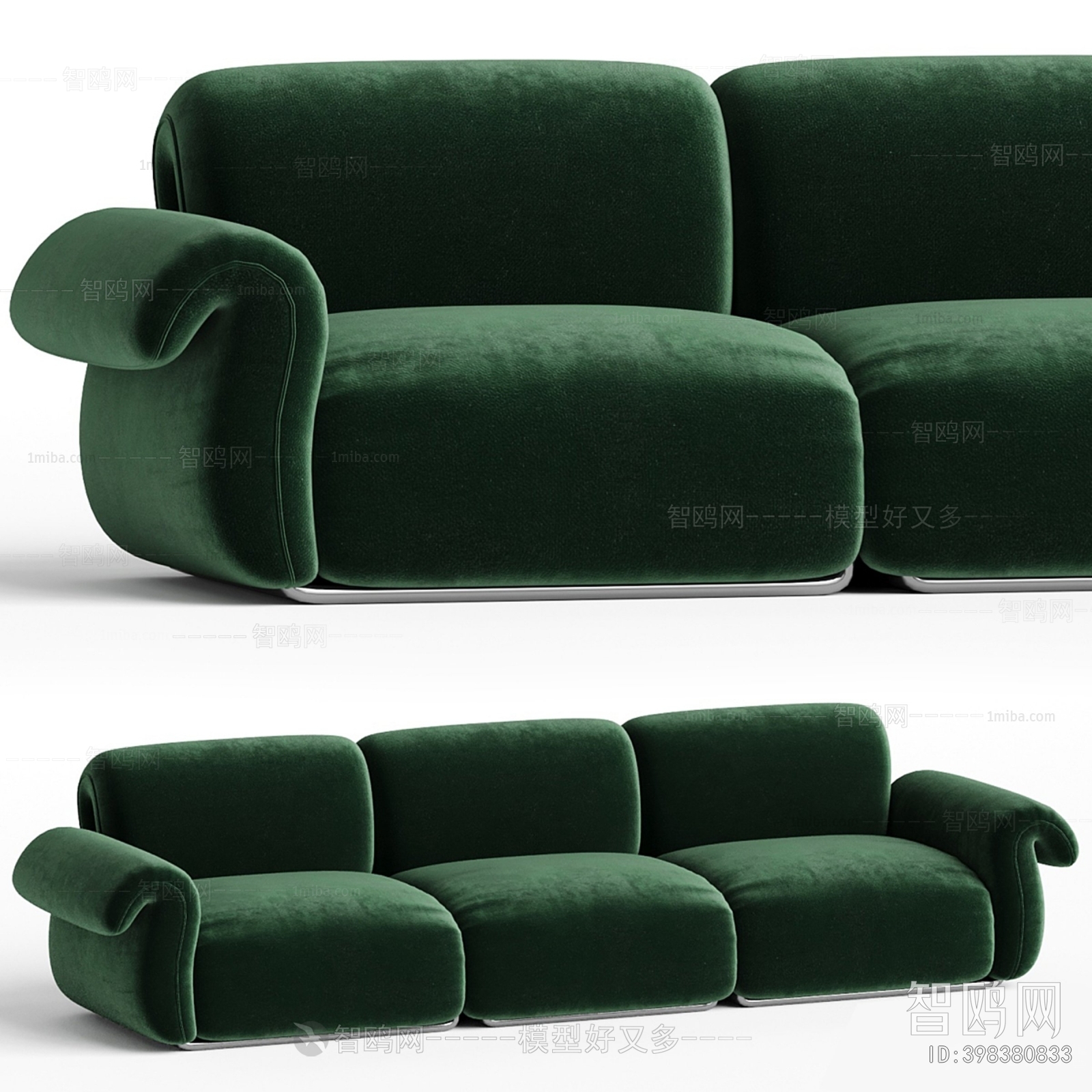 Modern Three-seat Sofa