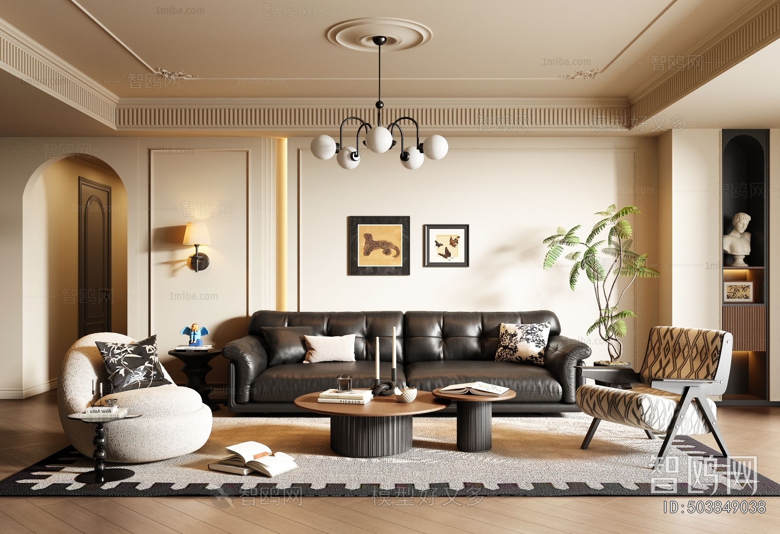 French Style A Living Room