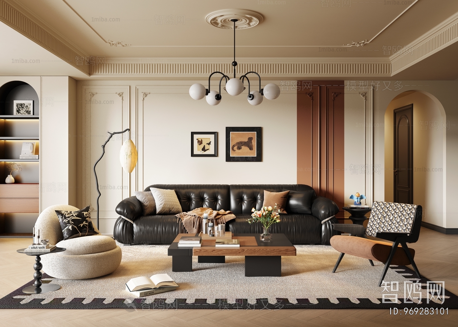 French Style A Living Room