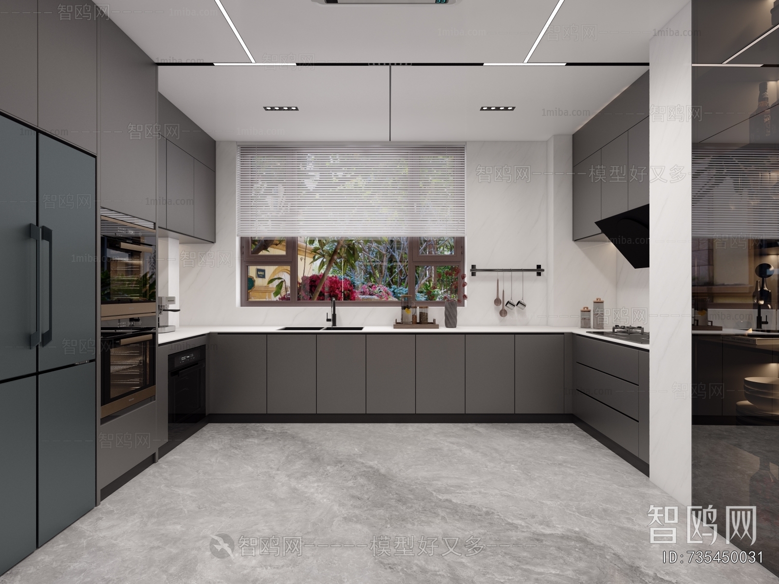 Modern The Kitchen
