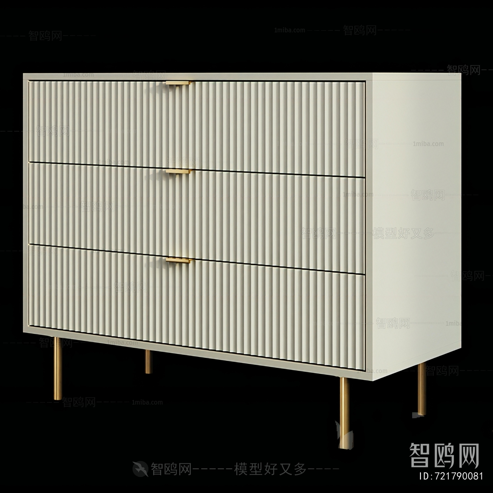 Modern Bedside Cupboard