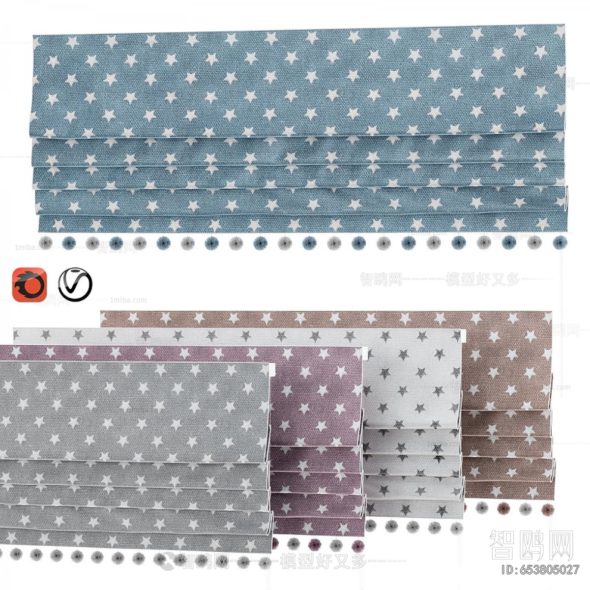 Modern Roman Curtain