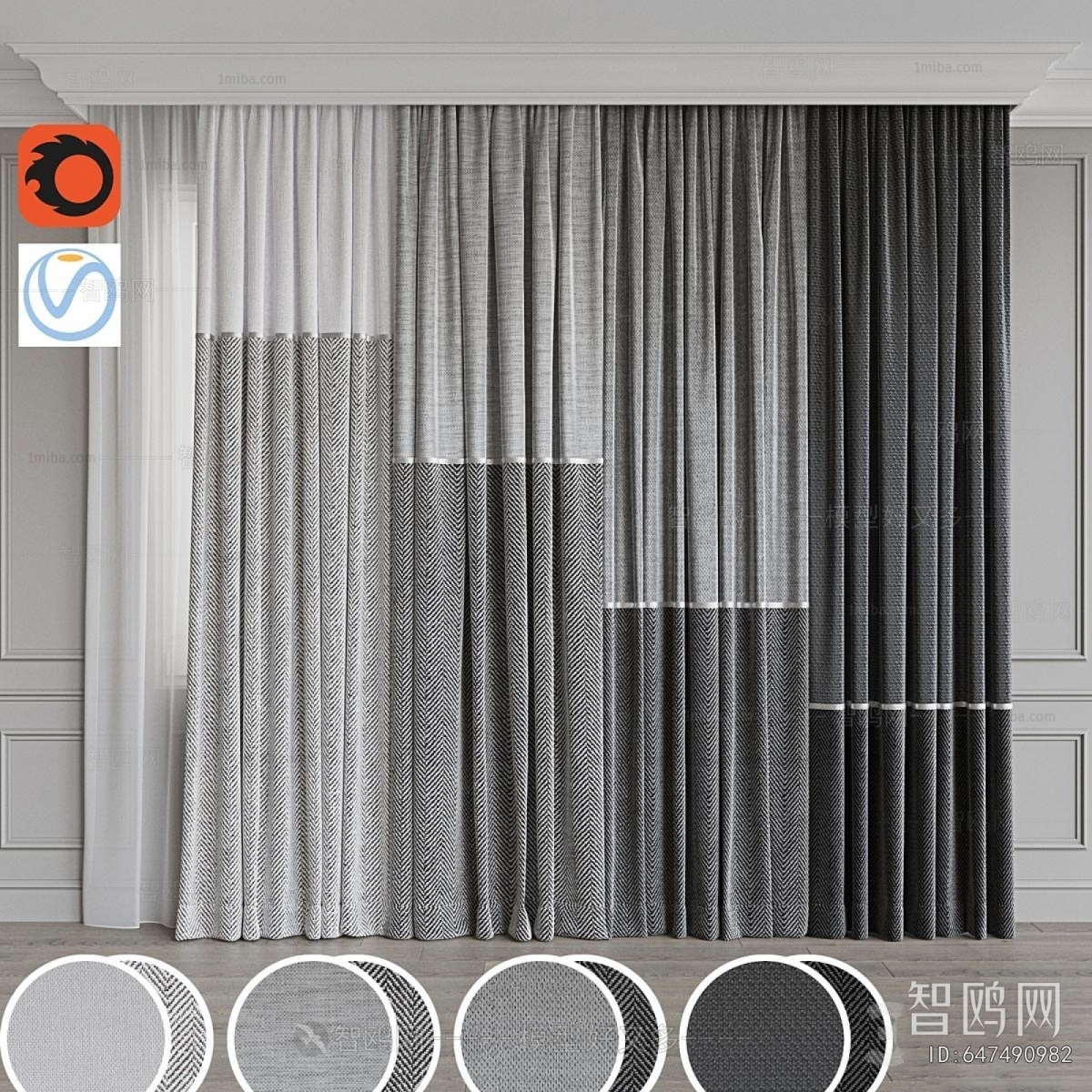 Modern The Curtain