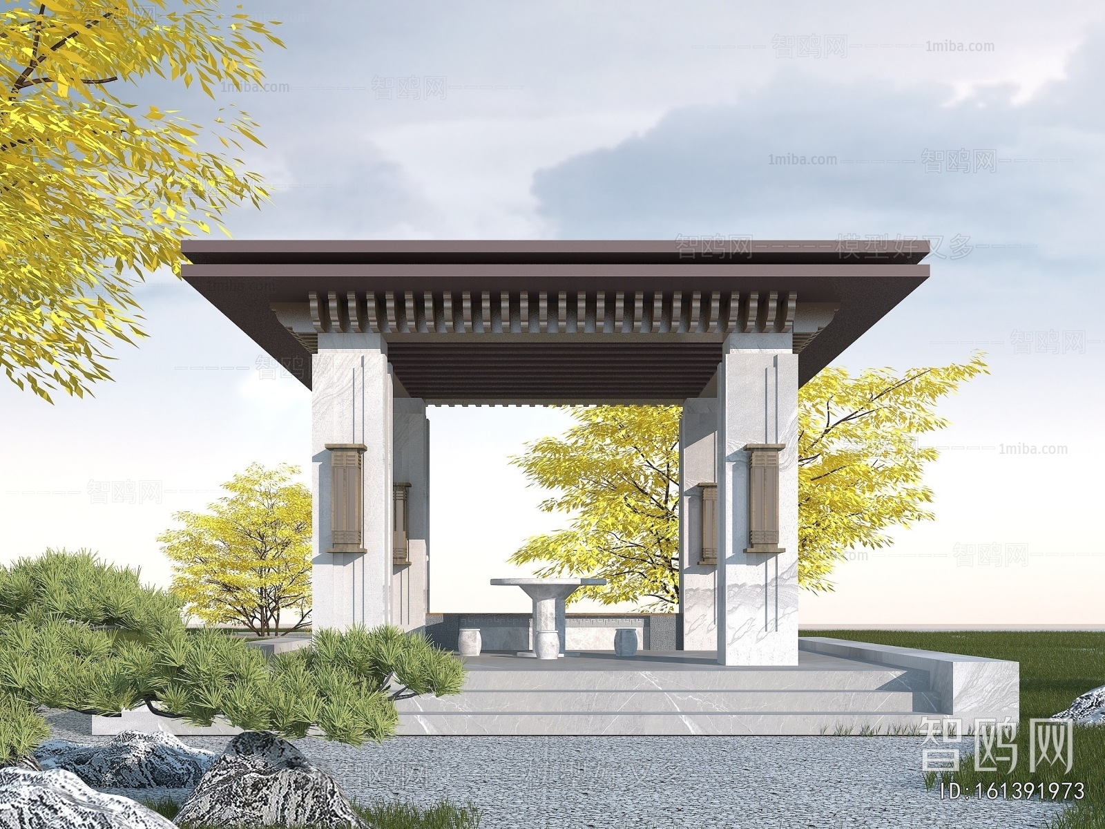New Chinese Style Pavilion