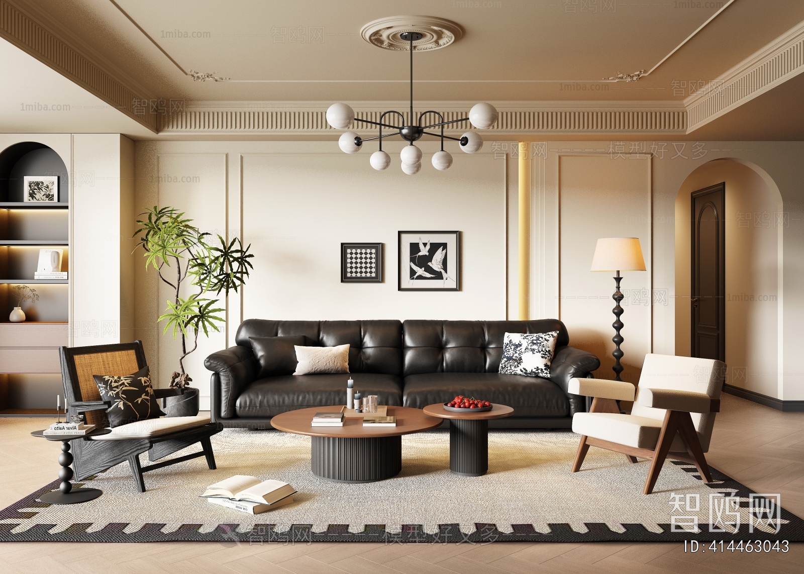 French Style A Living Room