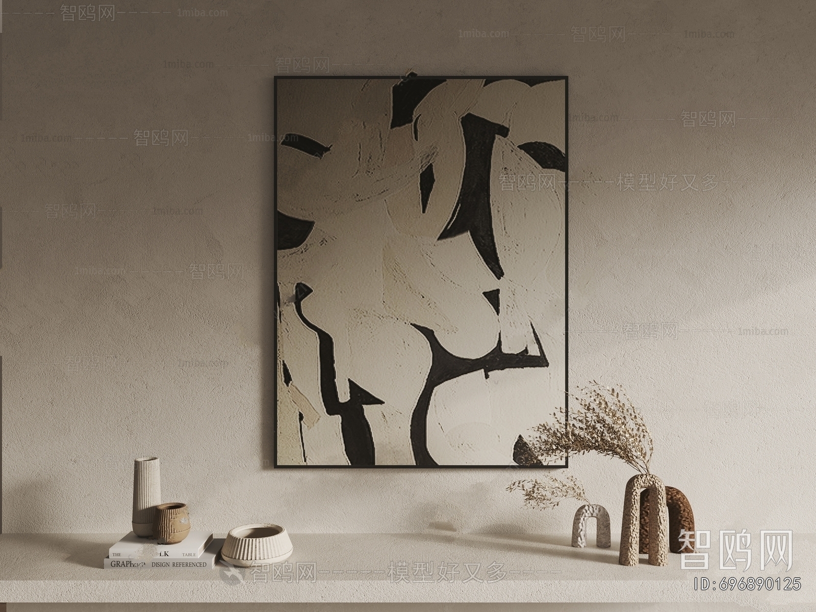 Wabi-sabi Style Painting