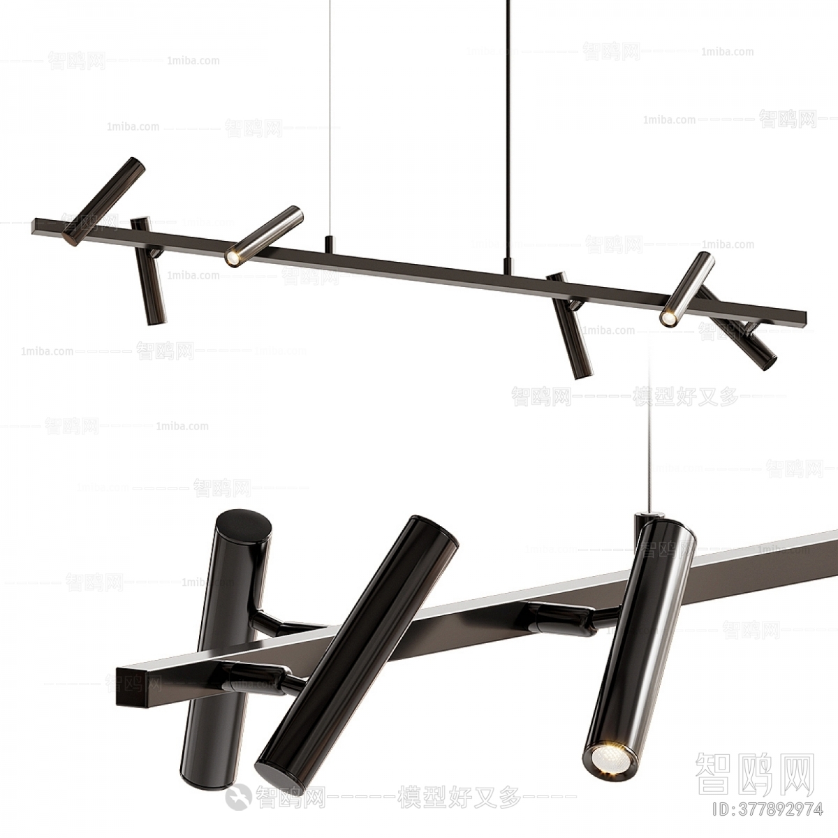 Modern Long Chandelier