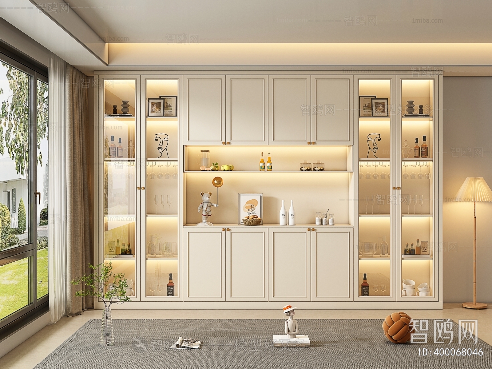 Modern Wine Cabinet