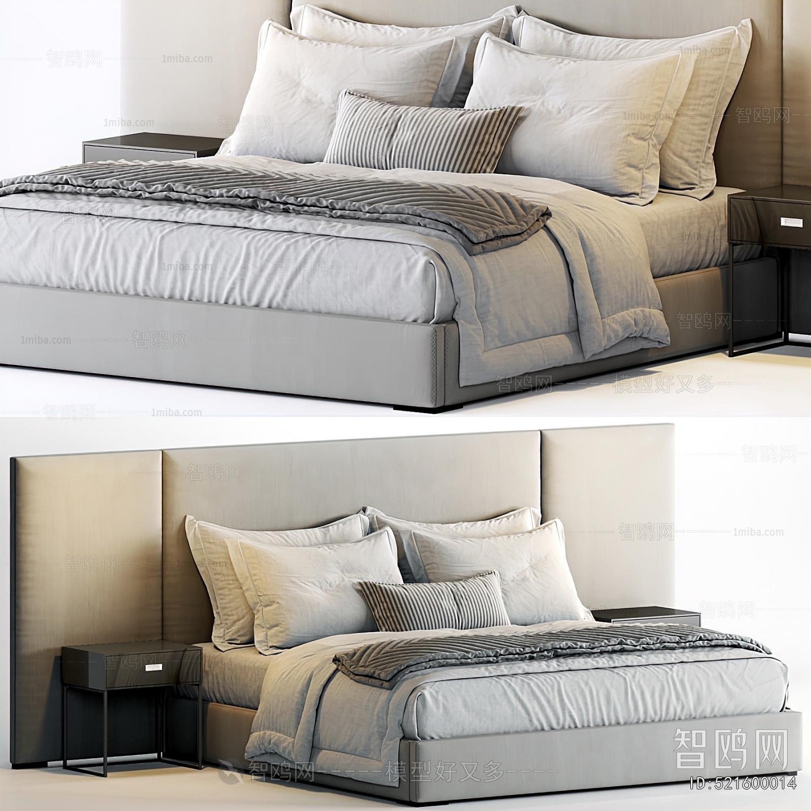 Modern Double Bed