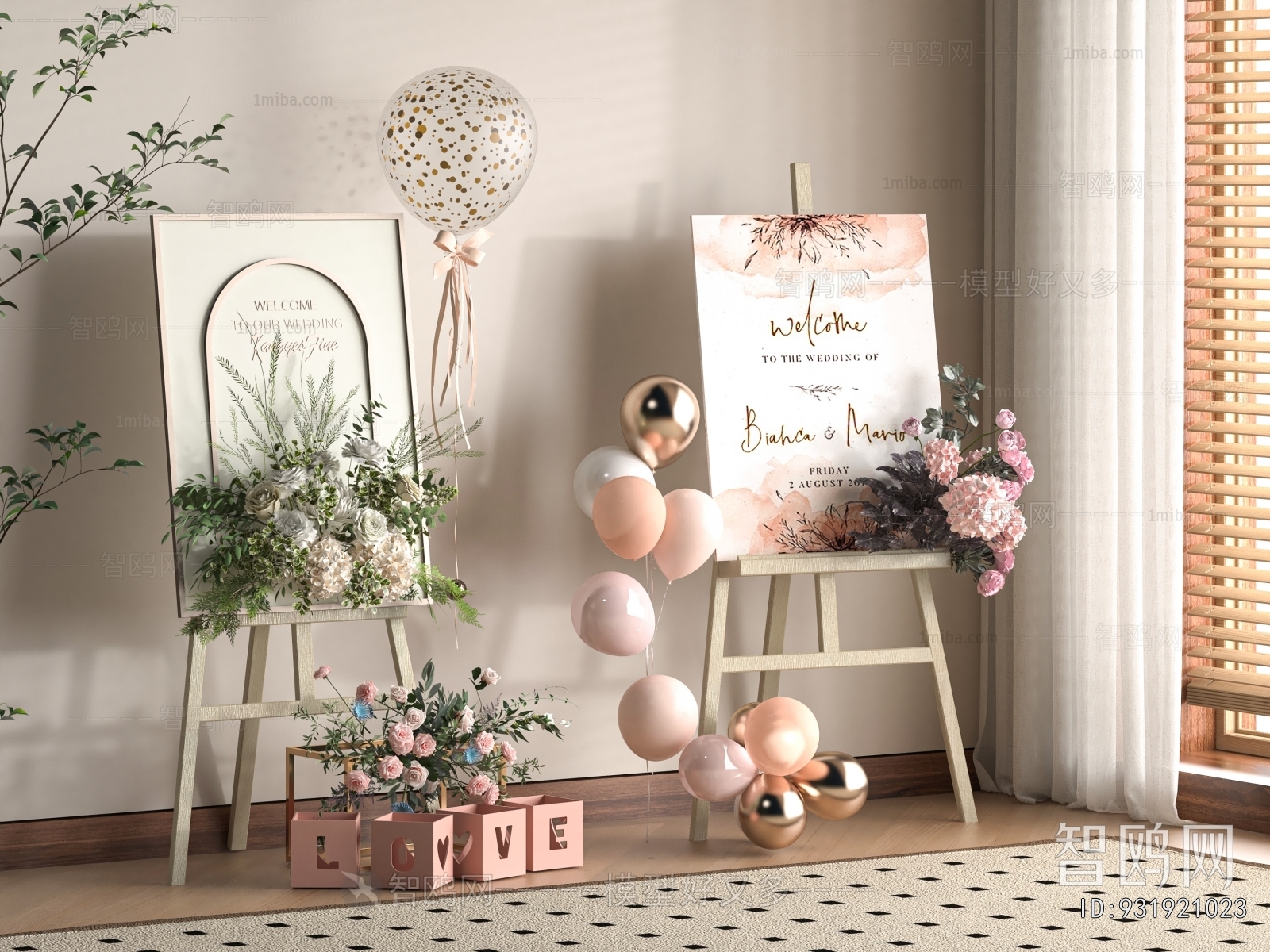 Modern Guide Board/bulletin Board