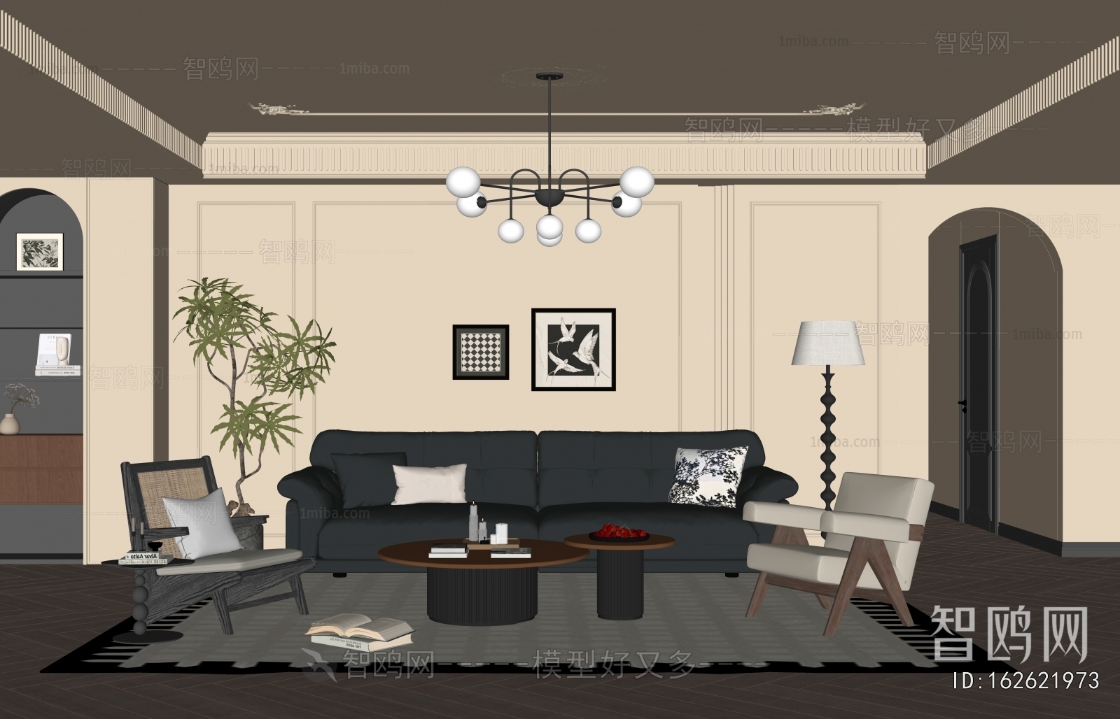 French Style A Living Room