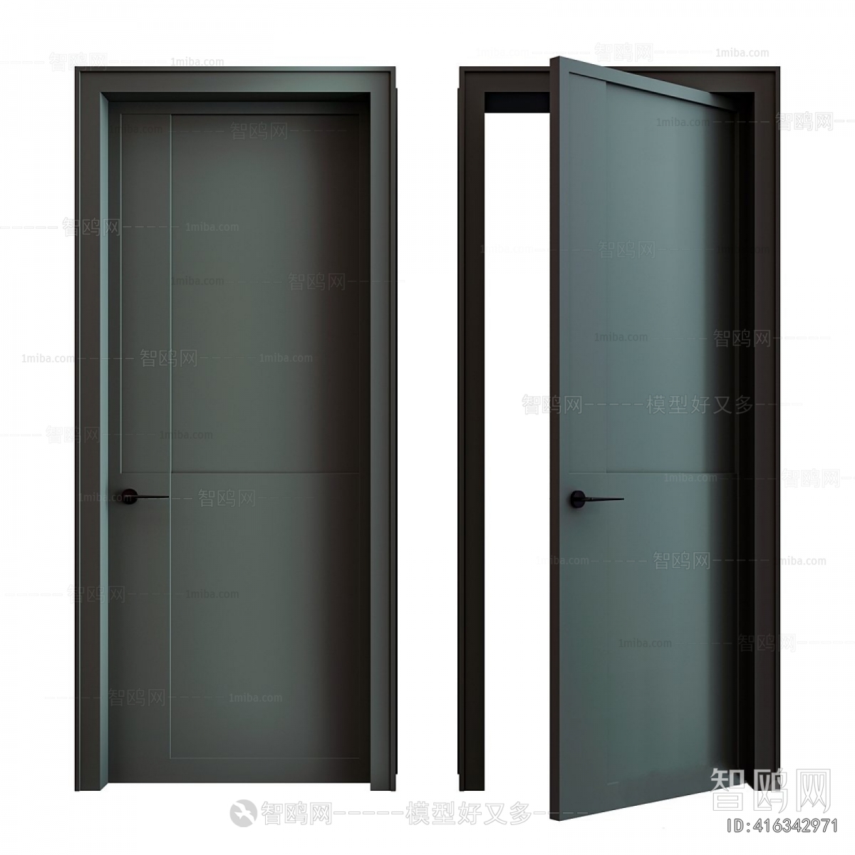 Modern Single Door