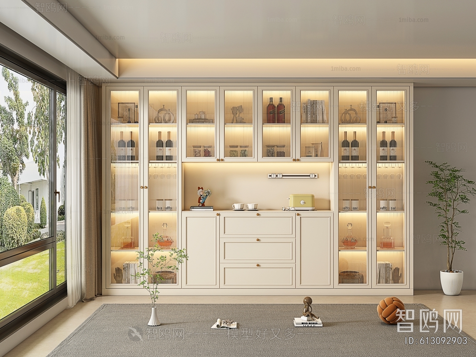 Modern Wine Cabinet