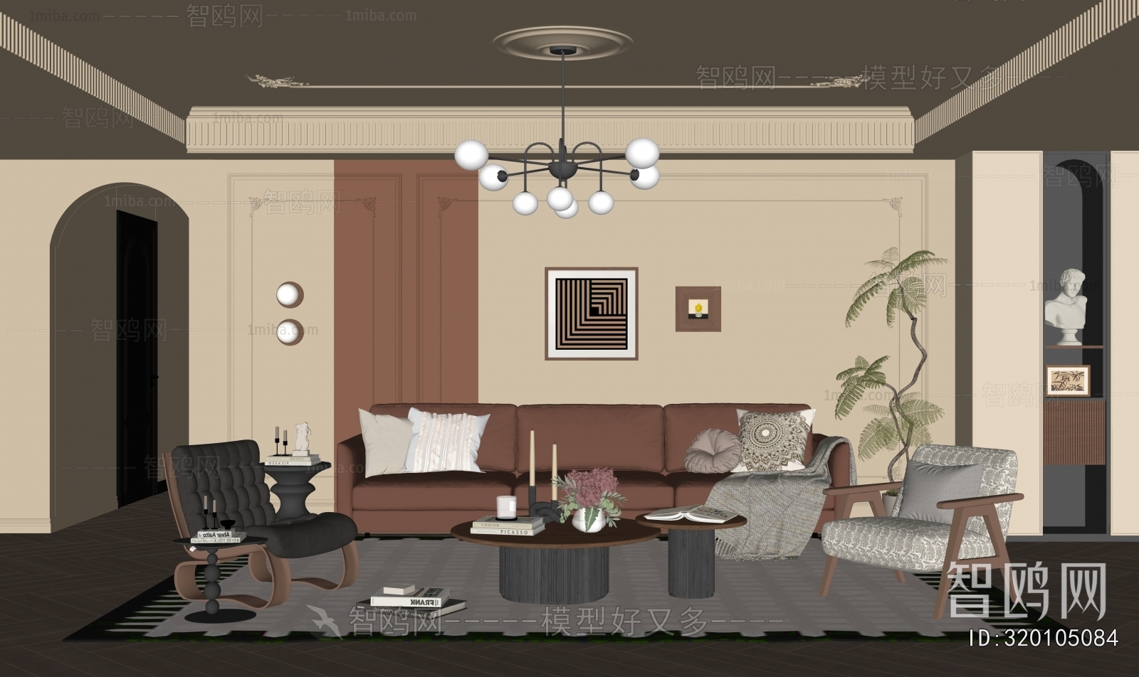 French Style A Living Room