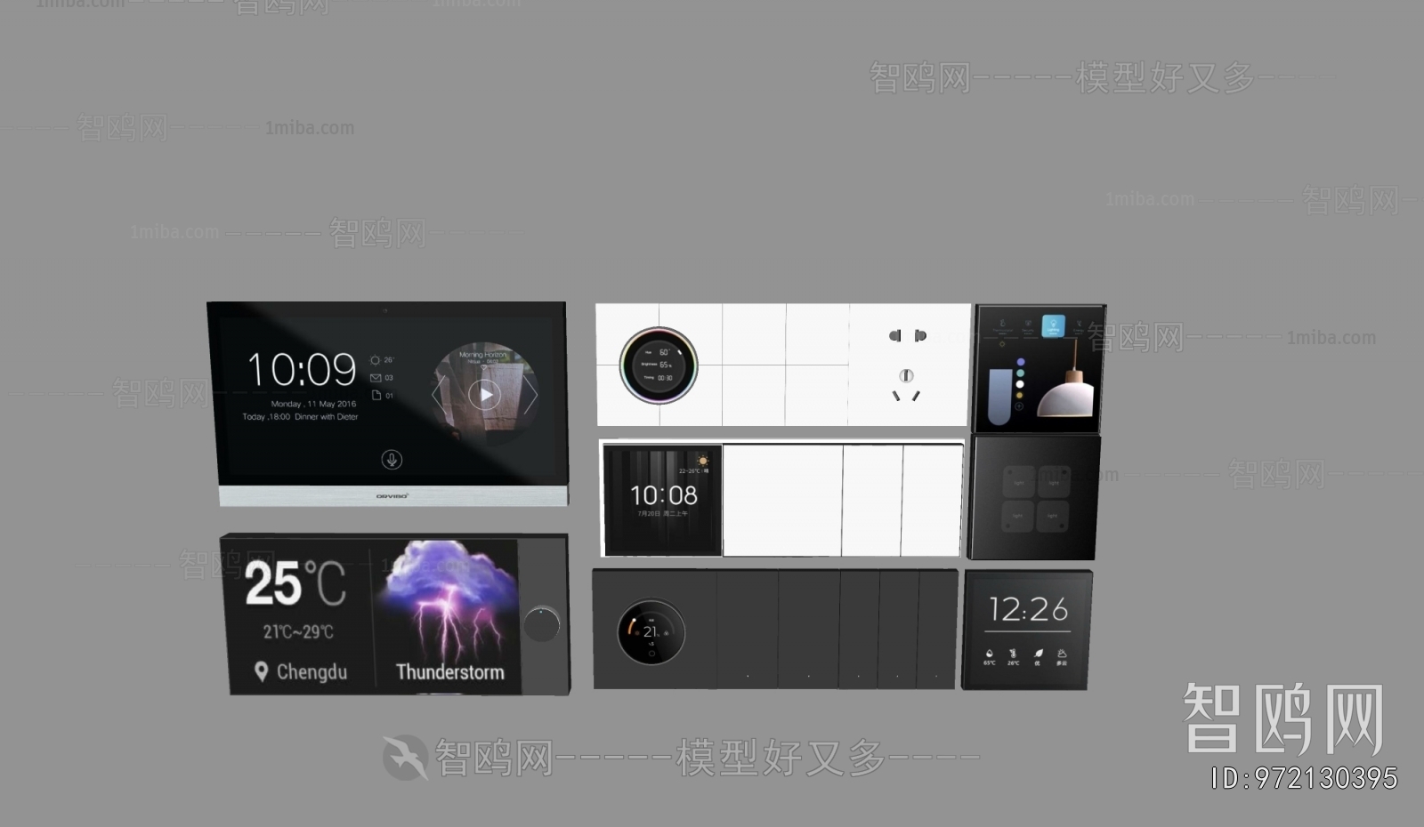 Modern Switch Socket Panel