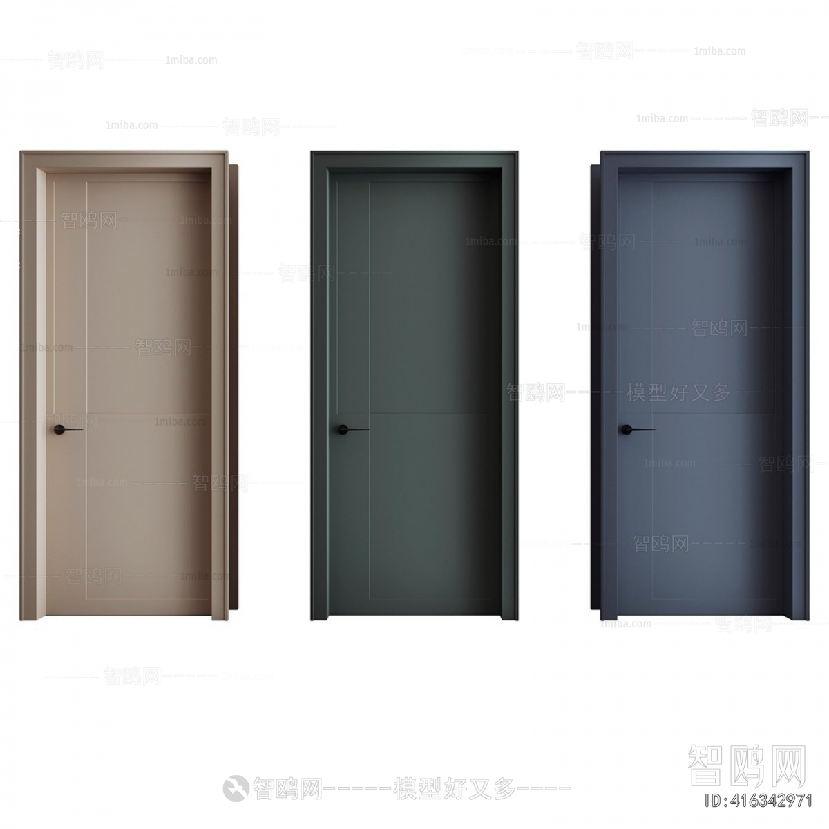 Modern Single Door