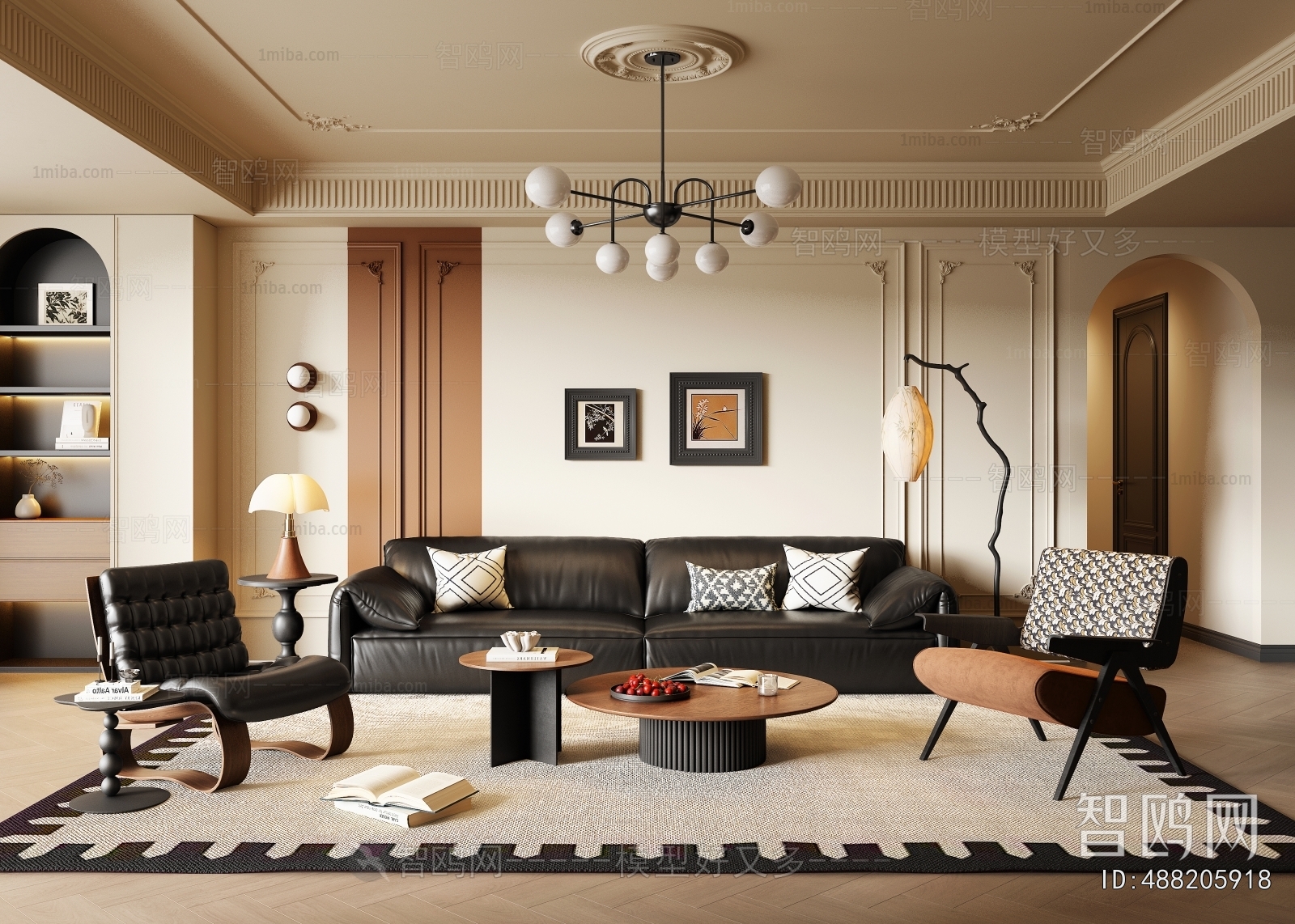 French Style A Living Room