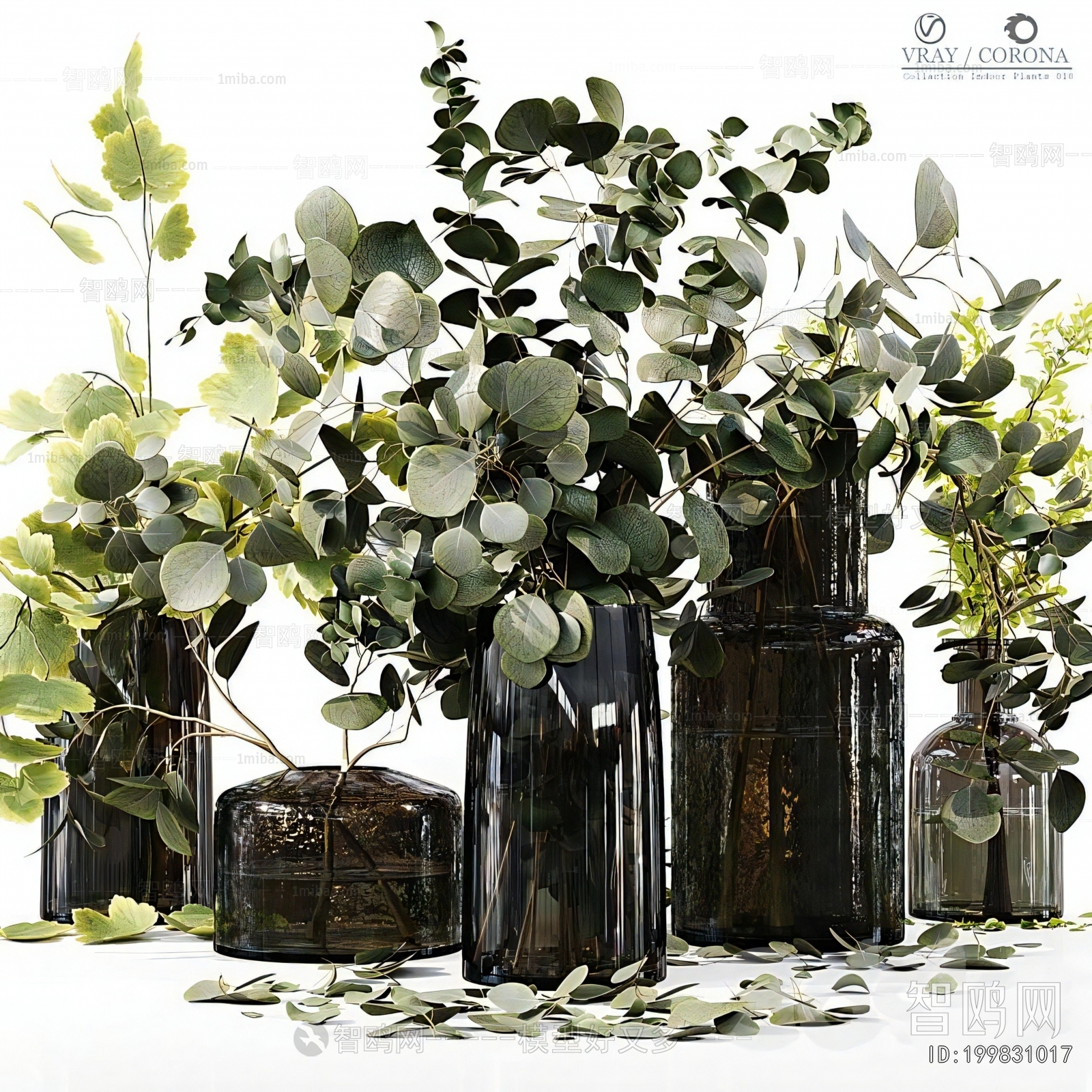 Modern Aquatic Green Plant