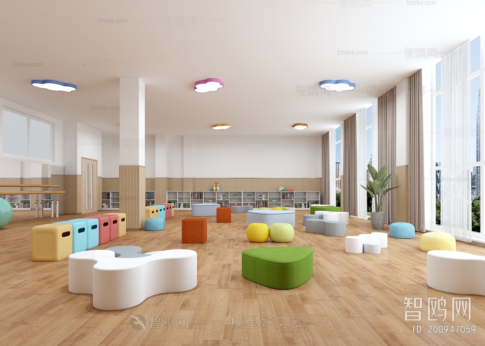 Modern Children's Playroom